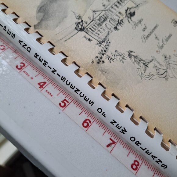 VTG Recipes & Reminiscences of New Orleans Cookbook Ursuline Academy 1971 Cajun - Picture 12 of 15